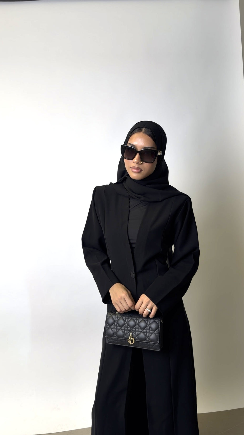 The Noir Abaya Coat