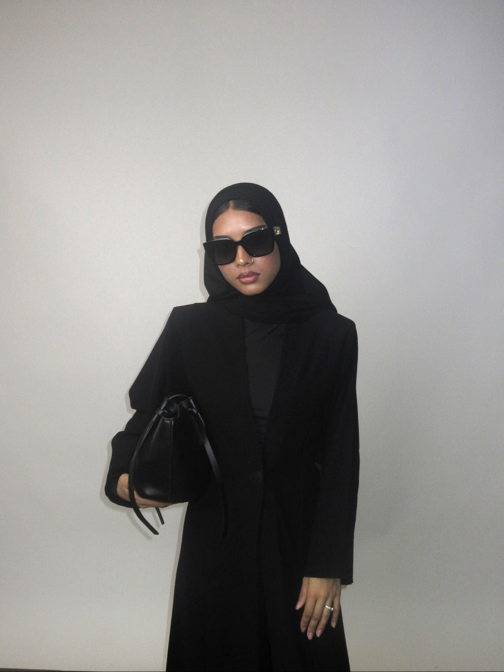 The Noir Abaya Coat