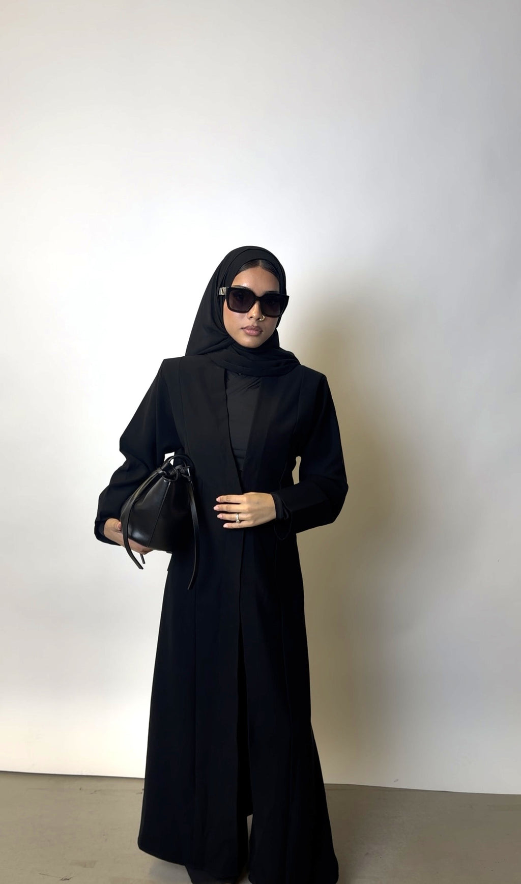 The Noir Abaya Coat